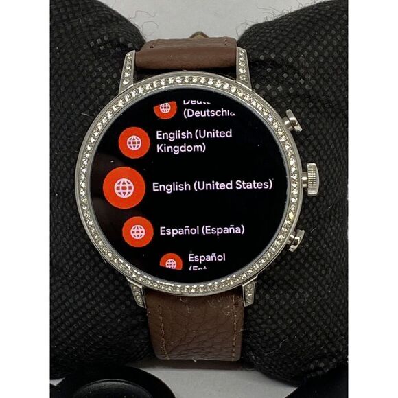 Fossil Gen 4 Authentic Digital Dial Smart Watch Custom Band FTW6013 LT402 - Picture 3 of 12
